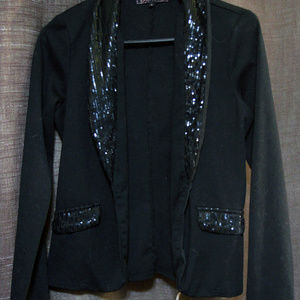 Almost Famous Sequin Blazer